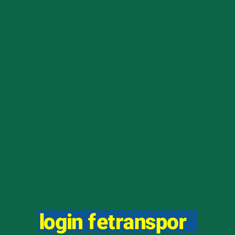 login fetranspor